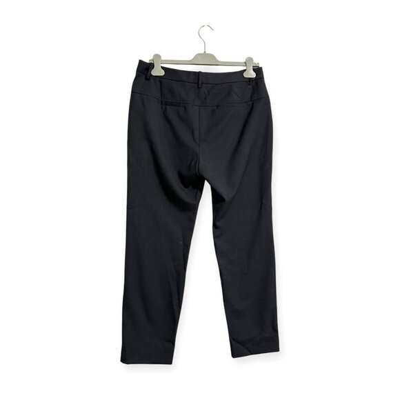 NILI LOTAN Tel Aviv Wool-blend Twill Straight-leg Pants In Black, Size 10, Nwt - Picture 4 of 15